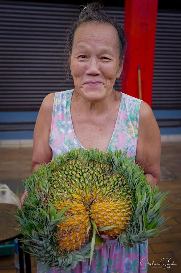 Au marché de Papeete aujourd’hui, une merveille s’ - Photo 2