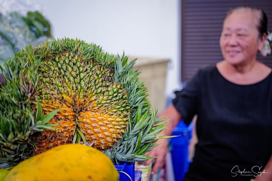 Au marché de Papeete aujourd’hui, une merveille s’ - Photo 3