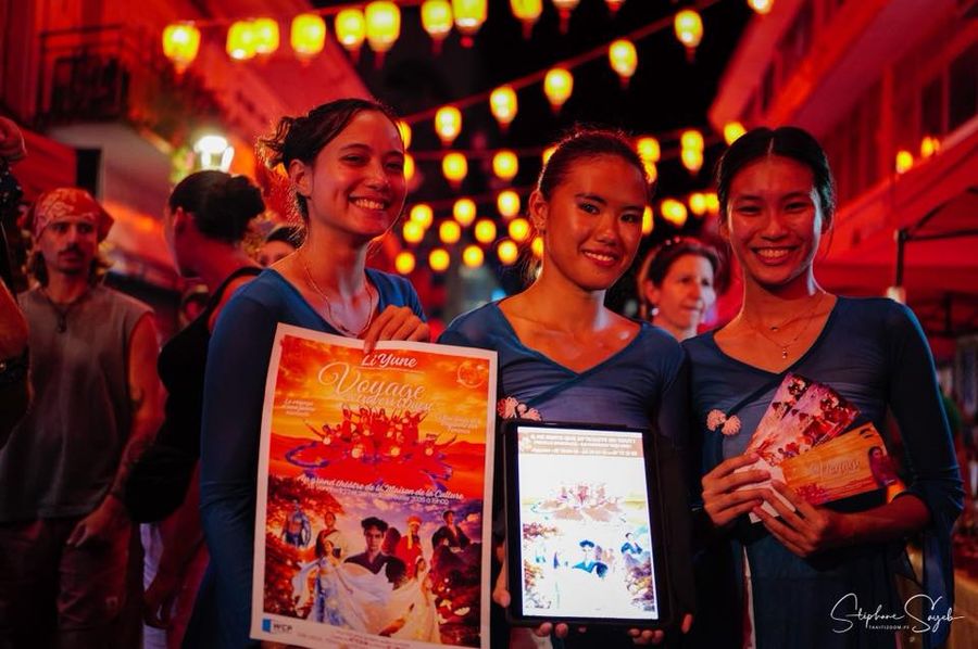 Hier soir, rue Colette, la magie opérait sous les  - Photo 2