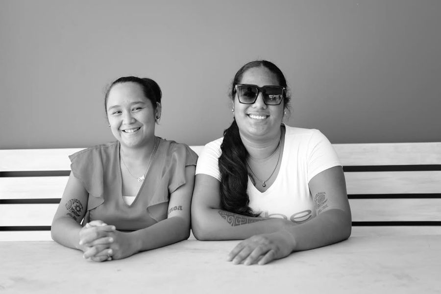 Noir et blanc ce matin à l’embarquement de l’Aranu - Photo 2