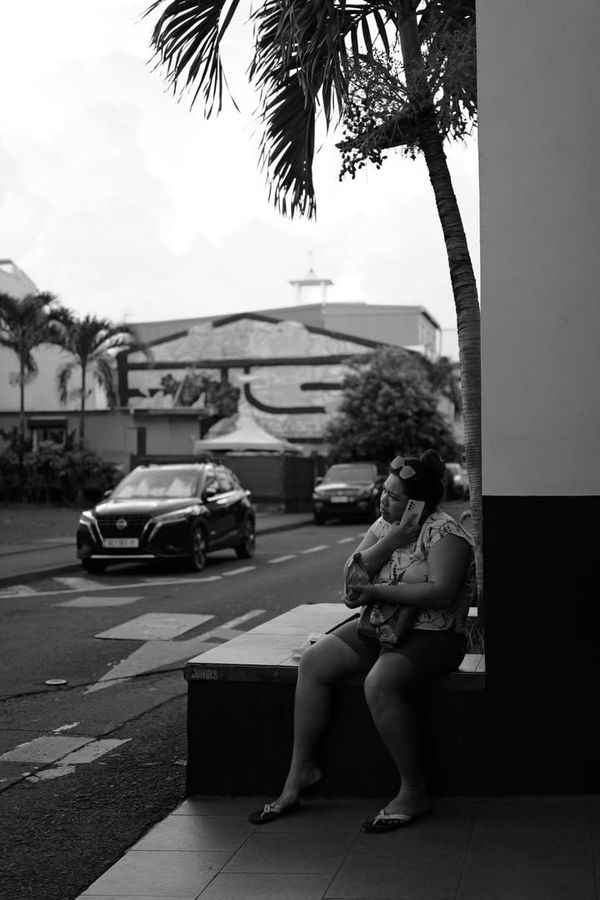 Noir et blanc ce matin à l’embarquement de l’Aranu - Photo 8