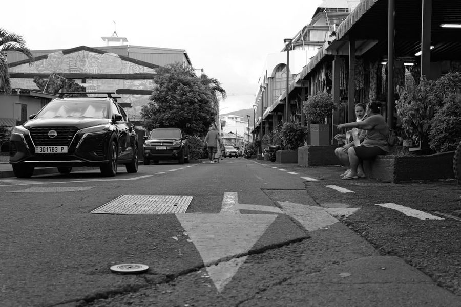 Noir et blanc ce matin à l’embarquement de l’Aranu - Photo 9